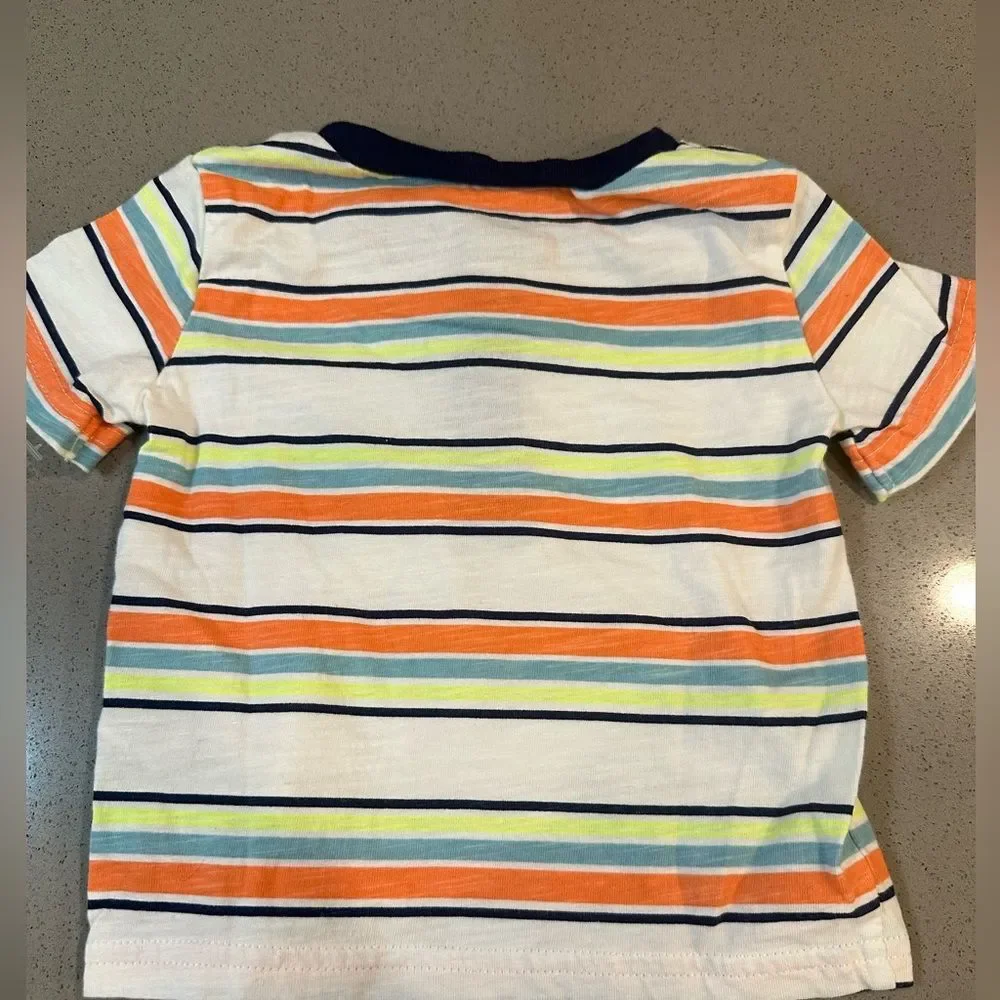 Bundle of three short sleeve t-shirts from carters